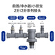 Jomoo Küchenkanalrohr Rohr Tee Frontfilter Drainage Rohr Waschbecken Spülmaschine Wasserreiniger Multifunktionaler Anschluss Küche Integrierter Entwässerungsanschluss 9b691