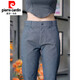 
Pierre cardin high-end pants men's spring and autumn loose straight-trend trend gray business casual casual trousers 2025 summer new style long YT838 light green 28
