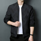 Jinba Brand Young and Middlege Men's Jacket Spring y Autumn 2022 Nuevo estilo de mediana edad K12123 Dark Green L 175/