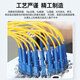 优普连 电信级单模光纤跳线LC-LC双芯双工3M5米尾纤小方转FC/SC/ST 千兆万兆光纤线入户线延长线 单模双芯FC-FC 30米