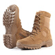 3514 Kampfstiefel Herren -Trainingschuhe High Top Tactical Boots Side Reißverschluss -Stiefel neuer Stil brauner Outdoor -Wüstenstiefel Brown 44