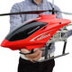 Raft core boy toys 10-15 years old high-tech intelligent remote control aircraft super long range helicopter internet celebrity 25CM alloy version [intelligent high-level] cool blue three large-capacity original lithium battery + gift package + warranty