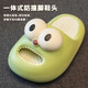 Rongshen Children's Slippers Girls Summer 2025 New Home Bathroom Anti-Slip Sticking Female Boy Sandals Slippers for Women JM1 Green-9717 Cute Eyes 170mm