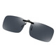 Murata Inao sunglasses clip-on ultra-light myopia polarized sunglasses driving and fishing anti-UV clip-on polarized black gray