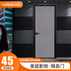 Puertas insonorizas en el hogar Audio privado y video Puertas impulsadas por el sonido Hifi Interior Reducción de ruido silencioso Puertas de madera de acero 9194-60 Estándar 900*2200 mm (personalizable)