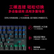 CHERRY樱桃键盘 MX8.2无线键盘 三模机械键盘 蓝牙键盘 游戏键盘 办公键盘 87键盘 RGB彩光 铝合金键盘 粉色 静音红轴