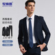 Mushilang suit men's slim professional formal suit business groomsmen suit groom suit wedding suit men's suit