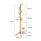 Yupin solid wood coat rack floor-standing clothes rack living room balcony bedroom clothes rack MJ68 triangle leg solid wood color