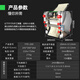Mengshi Electric Noodle Machine Commercial Automatic Noodle Press Adjustable Multi-function Rolling Machine Dumpling Skin Noodle Pressing Machine YTD-200