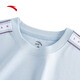 
Anta Rainbow Sports Set Women's Summer Short Sleeve Round Neck Shorts Loose T-shirt Women's Casual Set