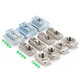 Jinchao T-type nut 20/30/40/45 type European standard aluminum profile slider shrapnel nut ship type hammer head national standard European standard T type 20 type-M4 (50 pieces)