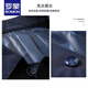 
ROMON (ROMON) Spring and Autumn Men's Business Casual Jacket Middle-aged and Young People Solid Color Lapel Regular Korean Style Slim Trench Coat Jacket Light Gray NJ-1048 2XL [Suggested 145-155Jin [Jin equals 0.5 kg]]