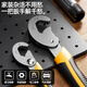 OLED universal wrench three-piece set movable large opening wrench multi-functional quick wrench bathroom wrench live mouth wrench