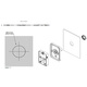 
Schneider inverter ATV610 Chinese panel VW3A1113 and installation door cabinet kit VW3A1114 VW3A1105 adapter