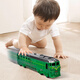 Chisen New Children's Toy Car Car 1-3 Jahre alte grüne Zug Alte Zug der Hochgeschwindigkeits-Zug-U-Bahn-Jungen 2 Jahre alter Junge 4 Jahre alt [Box] Sound und leichter roter Zug G1717 2 Abschnitt 5