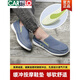 Zapatos de lona de primavera y verano de la primavera y verano zapatos para hombres transpirables perezosos haz con calzado de tela beijing calzado de tela beijing