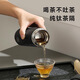 物生物纯钛保温杯男士智能显温高端级商务礼盒茶水分离送礼物品定制水杯 内练银420ml【礼盒款】