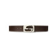 
Gucci (GUCCI) double G printed PVC belt for men 245861KGDHN9767 light brown color width 4cm light brown color 110