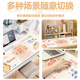 
Three-color cat cute cartoon mouse pad super large keyboard soft desk pad thickened lock edge office computer gift for boys and girls personalized high appearance non-slip dormitory desktop pad support customization 9896flower 100 cm x 50 cm x 5 mm