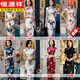 Hengyuanxiang Национальный стиль давно модифицированный Cheongsam для женщин в летнем новом 2025 году молодые женщины Retro Slim Fit подиумный подиум повседневный носимый 12376 Red 3xl