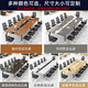 圣黎会议桌长桌洽谈培训桌组职员办公桌 搭配会议椅一把 