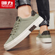 
Warrior shoes men's one foot men's casual shoes soft sole breathable shoes H413T green 42