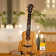Gerila Ukulele Женская начинающая 2011r Sakura Gao Gao сталкивается с маленькой гитарой 23-дюймовой 26-дюймовый деревянный цвет Uklili (модель электрической коробки) + аксессуары