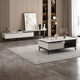 Gujia Home Modern Simple Slate Coffee Table Small Apartment High-Level Coffee Table Storage Furniture Coffee Table Stretch TV Cabinet DS7176 Coffee Table