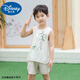 
Disney baby boy summer vest cotton linen two-piece set handsome 2025 new baby casual clothes children's sleeveless suit trendy white suit 90 recommended 80-90cm 1 year old-1 and a half cm
