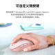 罗技（Logitech）K865机械键盘 无线键盘 104键全尺寸键盘 商务办公多设备长待机游戏电竞键盘（K845升级款） k865+M750+大桌垫【粉色套装】