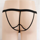 
Passionate 2024 new style erotic underwear sexy temptation new style men's sexy cross-bundle briefs thong flirting T-pants penis sexy passionate male slut black average size 160Jin [Jin equals 0.5 kg]