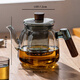 Muye teapot glass tea kettle teapot household large-capacity tea separation kettle glass special heat-resistant kung fu tea set