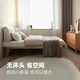 Originales massives Holz Doppelbett einfaches Bett B & B Bettrahmen 1,8 x 2 m
