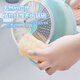 Sulida loofah dishwashing artifact loofah pulp kitchen special brush pot natural old dry water melon bag brush thickened scouring pad lanyard style - 9 sections / selected thick sections - about 10CM long