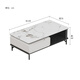 Gujia Home Modern Simple Slate Coffee Table Small Apartment High-Level Coffee Table Storage Furniture Coffee Table Stretch TV Cabinet DS7176 Coffee Table