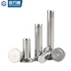 Guwanji 304 Edelstahl Counterunk Head Solid Niet GB869 Knock-on Flat Cone Head Massive Speer Nagel Großer National Standard M4x10 (50 Stück)