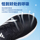 阿迪达斯（adidas）男鞋  夏季新款网面透气健身训练休闲低帮运动通勤跑步鞋 ID9849 白/黑 42 （内长260mm）