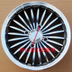 
YWZR12-inch electric four-wheeler 14570r12 aluminum ring 15570r12 aluminum alloy wheel 13570 motorcycle tricycle Aluminum ring center distance 100 mm (gem style)
