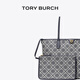 Tory Burch T MONOGRAM small zipper tote bag TB 152299 navy blue 405 OS