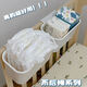 
Bedside basket baby bedside diaper diaper storage box bed fence storage bag crib storage bag cost-effective: [Gray] 1 pack [Mom] many uses/time and worry-free