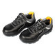 Zhongmai ZM698 safety shoes, steel toe anti-smash, head layer lychee embossed cowhide PU outsole wear-resistant and non-slip labor-safe shoes, size 36