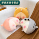 Rongtao cute creative plush toy super soft cushion sleeping corgi butt pillow bed girl doll ragdoll light brown