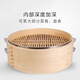 Steaming Shangmei Commercial 5260cm Moso Bamboo Large Steamer Bamboo Thickened Steamer Steamer Steamed Buns Steamed Buns Handmade Steamer 35cm 3 layers 1 cover