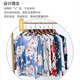 Jun Yanfei Sommer-Pyjamas für Frauen 2025 Neue Frühlings- und Herbststil High-End-Eisseizen-Außensuch dünne Baumwollseide Langarmed Einflüssiges Top [2 Stück einteilige Top] 5168+5155 5xl Empfehlung 155-175jin [Jin gleich 0,5 kg]