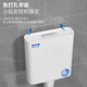 Jiumuwang toilet flush tank household bathroom squat toilet squat pit thickened toilet wall-mounted energy-saving high-impact pumping tank simple thickened version + installation package no need to punch holes