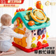 Jihuang Baby Busy Board Montessori Early Education Jouets éducatifs Table de jeu à six faces pour garçons et filles de 1 à 3 ans Cadeau d'anniversaire Maison 2 Maison occupée fonctionnelle à six faces Plus de 60 façons de jouer Mouvement fin des enfants Cadeau du Nouvel An d'un an