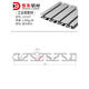 Profil en aluminium 1530/1540/1560/1570/15100/15180 Profil industriel du profil en aluminium Porte en alliage 15120 Profil en aluminium Silver-White Oxydation