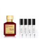 Francis Kurgian MFK Red 540 Essence Kurgian Ein Rosenwasser des Lebens endlose Wasser Parfüm Probe 724 Ebenholz Satin [Packungsprobe 2ml]