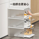 Pull-out shoe box space-saving Internet celebrity storage box shoe storage transparent drawer shoe wall shoe cabinet gray transparent ~ 15 pieces store manager ~ 25.8x33.2x18.3