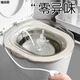 Meikejie ass-washing artifact, men's hemorrhoid basin, bidet, women's special basin, squat-free cleaning, men's smoked toilet basin, medicinal bath special model, transparent color, 99% toilet suitable for 6
